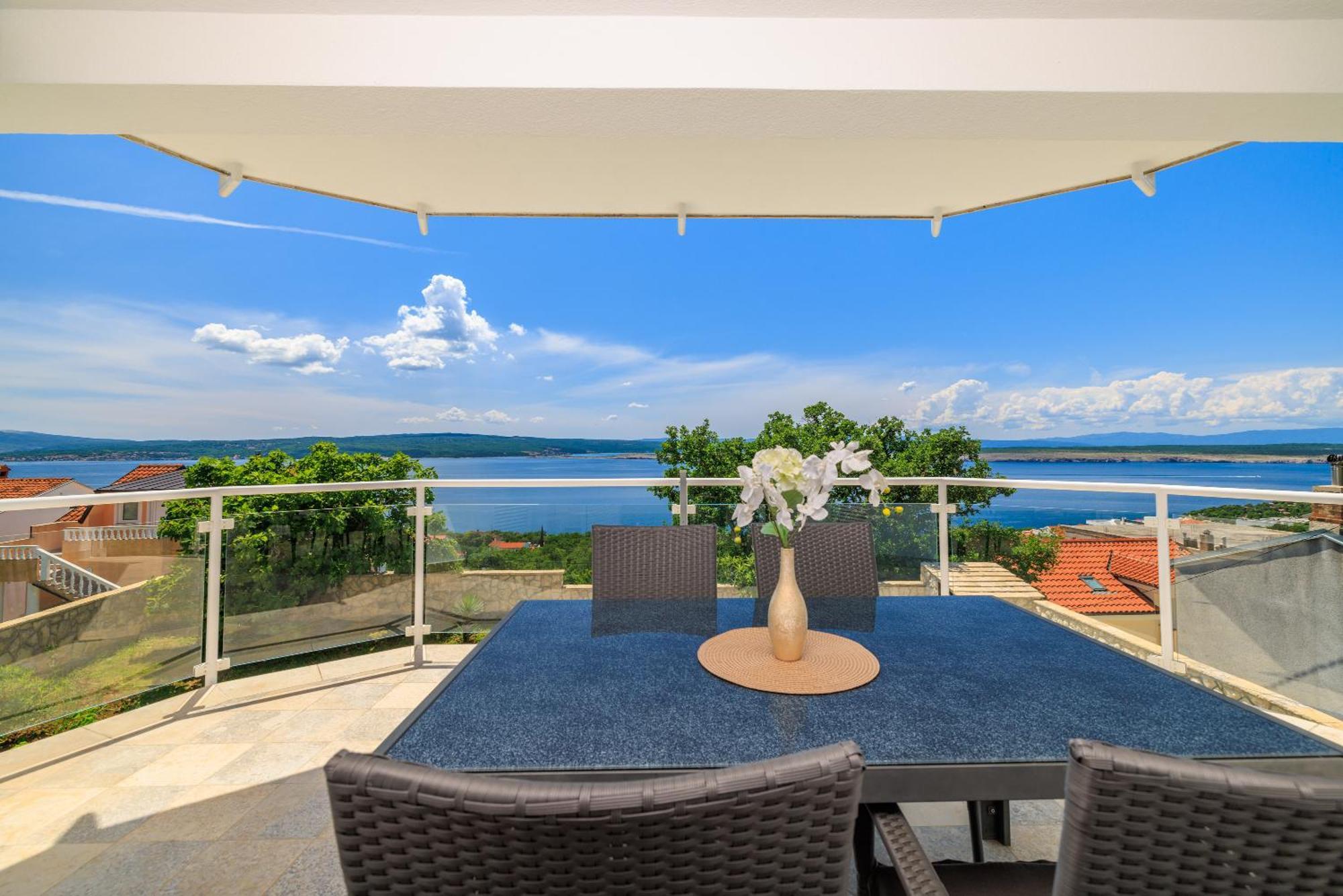 Apartmani Bella Dramalj Bagian luar foto