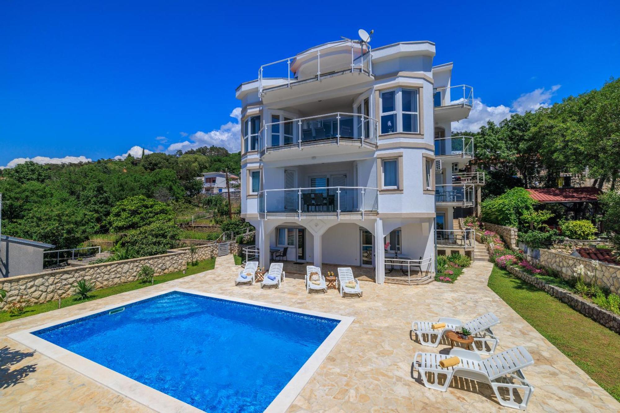 Apartmani Bella Dramalj Bagian luar foto